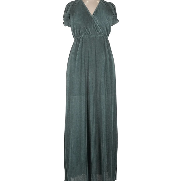 Baltic Born Dresses & Skirts - NWT Baltic Born XL pleated Teal Maxi Dress